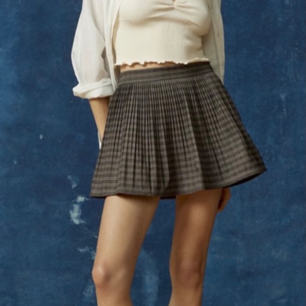 BDG Pennie Pleated Mini Skirt